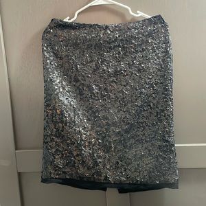 Talbots sequin pencil skirt